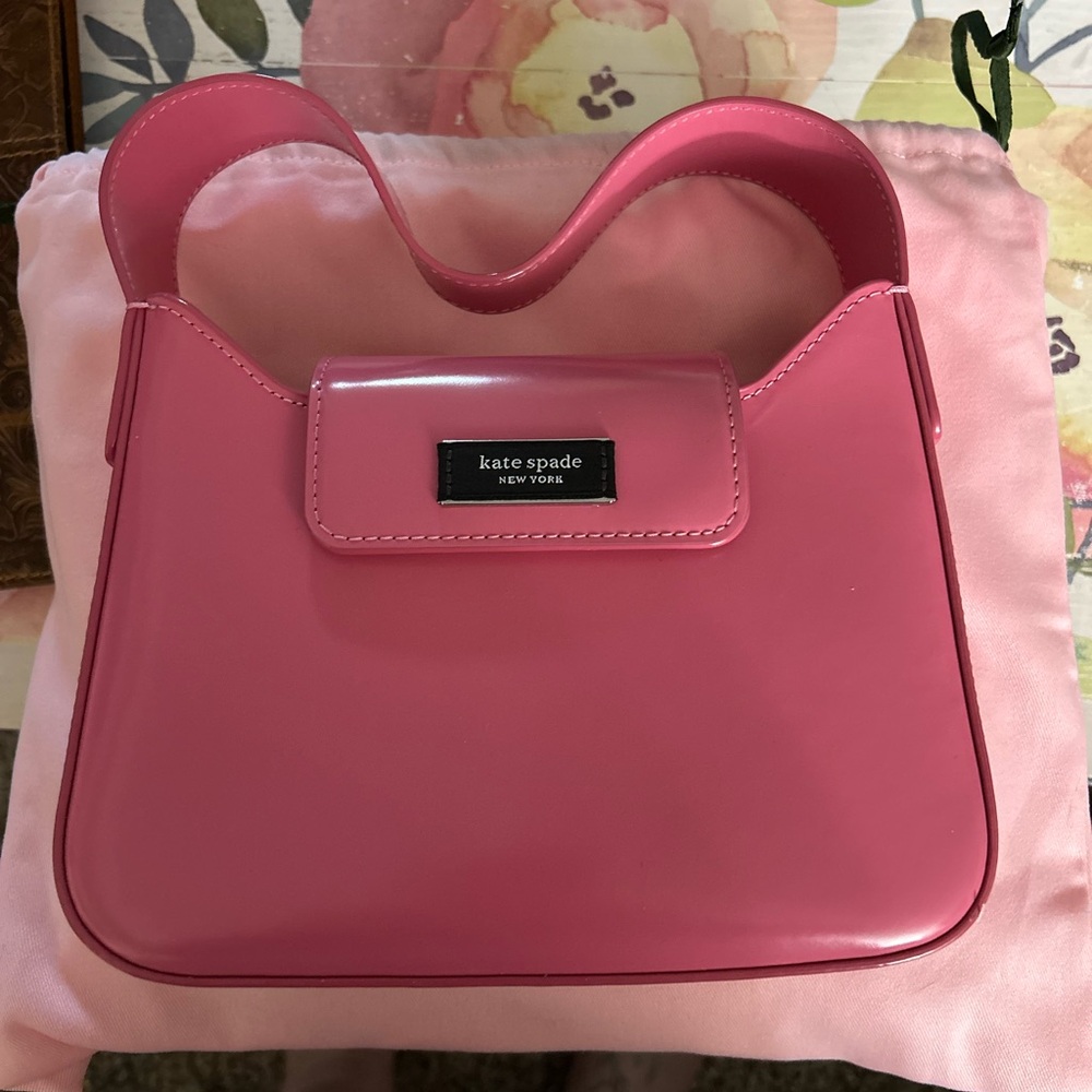 Kate Spade Glossy Pink Shoulder Bag